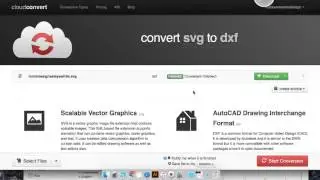 Convert Any SVG into a DXF without Inkscape or Designer Edition