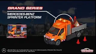 Majorette Grand Series - Mercedes-Benz Sprinter Platform