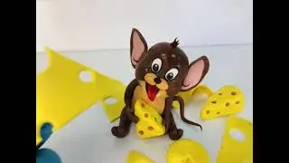 Мышка из мастики  Джерри из мастики Том и Джерри