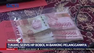 Tukang Servis Hendphone di Tegal Bobol Rekening Pemilik HP - SIM 20/03