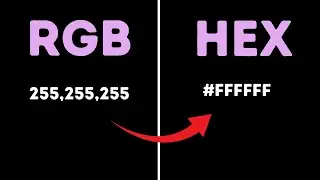 Microsoft Frontend Interview Question | Convert RGB to HEX