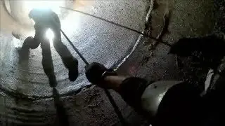 Saving a man from a 30-meter well!