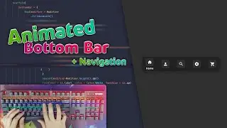 Asmr Programming | Android Animated BottomBar & Navigation Coding