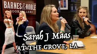 Q&A WITH SARAH J MAAS AT THE GROVE