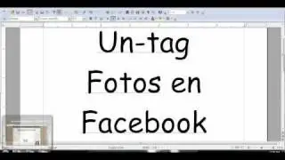 @ArmandoAyudame Un-tag Fotos o Videos en Facebook