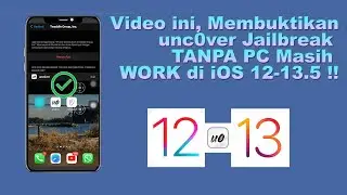 Unc0ver Jailbreak TANPA PC Masih Bisa buat iOS 13 !!??? | TechXperiment Ep. 02