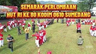Semarak Perlombaan HUT RI Kodim Sumedang