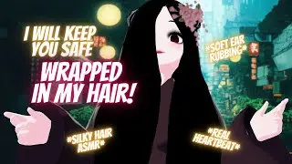 Gentle Kejōrō Monster Girl Wraps You Up in Hair and Carries You Home! ASMR Roleplay⛩️ [F4M] [yokai]🌸