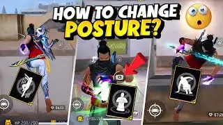 How To Change Medikit Jump Window & Falling POSTURE In FREE FIRE 🔥