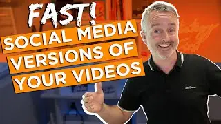 How to create SOCIAL MEDIA VIDEOS versions in fcpx FAST! (With captions!)