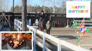 VLOG: ДЕНЬ РОЖДЕНИЯ КОЛИ!🎁 СЮРПРИЗ ОТ МЕНЯ🐴ВИДЕОПОЗДРАВЛЕНИЕ  НА ДОЛГУЮ ПАМЯТЬ🥰