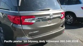 2018 Honda Odyssey Pacific Pewter