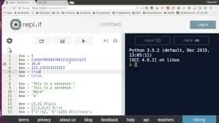 One Minute Python 003 - Data Types in Python (No Installation Required)