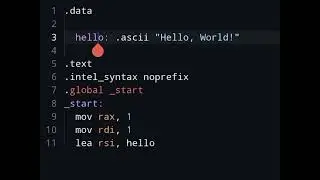 How to print text using x86-64 Assembly (GNU compiler) (Intel and AT&T) explained by a beginner