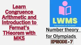 Mastering Congruences in Number Theory | Fermat's Theorem Explained | Olympiad & JEE Prep
