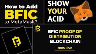 How To Add New Bfic Block Chain In Metamask!! Show Your Acid In Metamask Of BFIC Block Chain !!