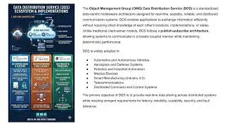 DDS OEM   Data Distribution Service (DDS) Object Management Group (OMG)