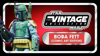 Star Wars Bring Home The Galaxy | Star Wars The Vintage Collection | Boba Fett (Comic Art Edition)