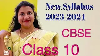 New Syllabus 2023-2024 CBSE maths class 10