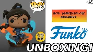 KORRA GITD Metallic Box Warehouse (Funko POP!) Unboxing and Review With Commentary