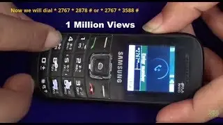 How To Unlock Samsung GT-E 1205T, E1200T,E1200Y,E1207T,E1207Y,E1100 All Basic Samsung Models