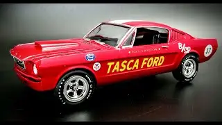 1966 Ford Mustang GT Fastback 2+2 1/25 Scale Model Kit Build How To Assemble Paint Decal Interior
