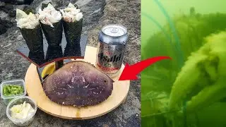 Tangy Dungeness Crab TEMAKI! Catch and Cook Hand Rolls