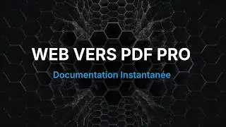 Convertir une page web sous android en PDF