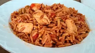 #TavukluPilav Tavuklu Arpa Şehriye Pilavı Nasıl  Yapılır / Pilav Tarifleri  / Arpa Şehriyeli Pilav
