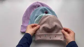 Ücretsiz Riba Bere Kalıbı Dikimi | Free Beanie PDF Pattern Sewing Tutorial