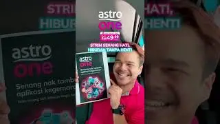 Strim dengan lebih senang hati, langgan Astro One sekarang!