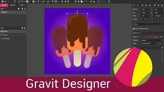 Gravit Designer (free vector editor) - Round Corner Feature