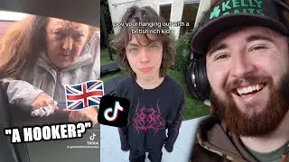 AMERICAN Reacts to the BEST of British TikTok!! *HILARIOUS*