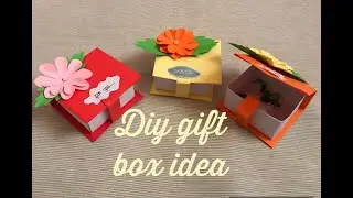 DIY GIFT BOX / DIY PAPER GIFT BOX IDEA