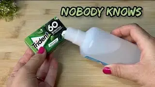 This will get gum out of anything!!