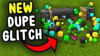 EASY DUPLICATION GLITCH Minecraft Bedrock 1.21+! (❌NOT WORKING❌)