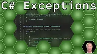 Unity C# Tutorial: Working with exceptions