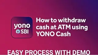 GET INSTANT AMOUNT WITHOUT SBI CARD WITH YONO ---ATM