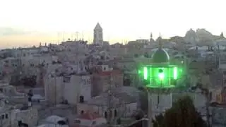 Call to Prayer in Jerusalem