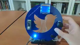 IoT Twitter Follower Tracker and Status Notifier | Demonstration