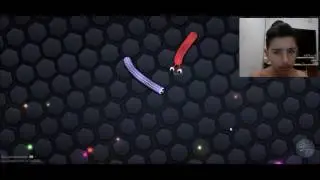 SLITHER.IO - FUI JOGAR SLITHER.IO E OLHA NO QUE DEU