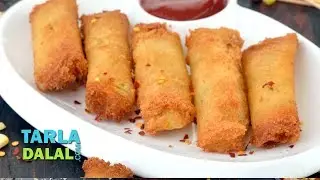 मैक्सिकन ब्रेड रोल्स | Mexican Bread Roll by Tarla Dalal