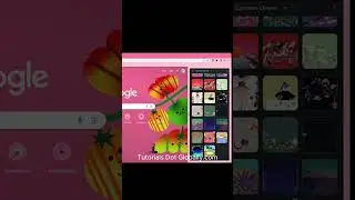 Change Background in Google Chrome Browser