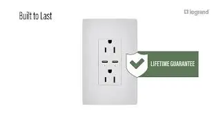 Legrand's radiant® 65W USB Outlet