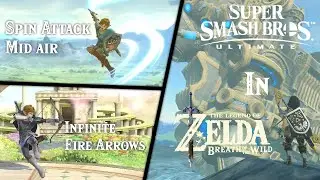 Do Super Smash Bros. Moves in BOTW!