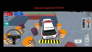 Prado Car Parking: Modern Police Car Game level14