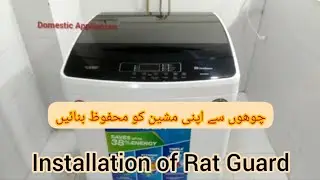 How to Install Rat guard in Top Load Washing Machine.