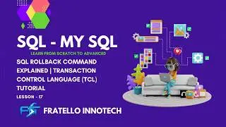 SQL ROLLBACK Command Explained | Transaction Control Language (TCL) Tutorial