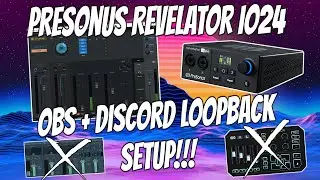 GoXLR + Voicemeter Killer? - How to Setup The Presonus Revelator io24 Loopback With OBS + Discord