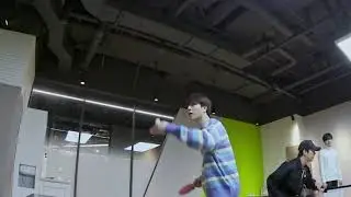 트레저 소정환 탁구 서브실력😍😍😍